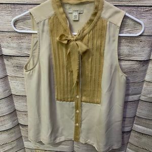 Like new silk J.Crew tank blouse